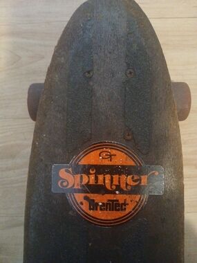 Spinner Grentec Vintage Skateboard 1970s- Hard wood with GT wheels FAST!!!